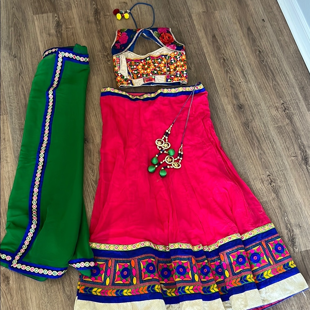 Vibrant Multicolor Lehenga Choli Set
